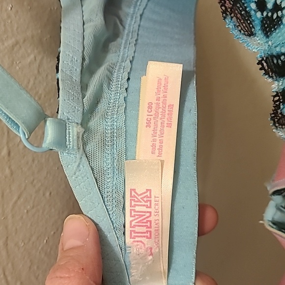 Pink Date Night Push Up Bra 36C - Picture 3 of 4